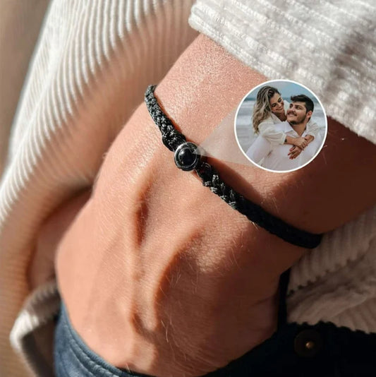 Personalized Projection Photo Bracelet – Keep Your Loved Ones Close